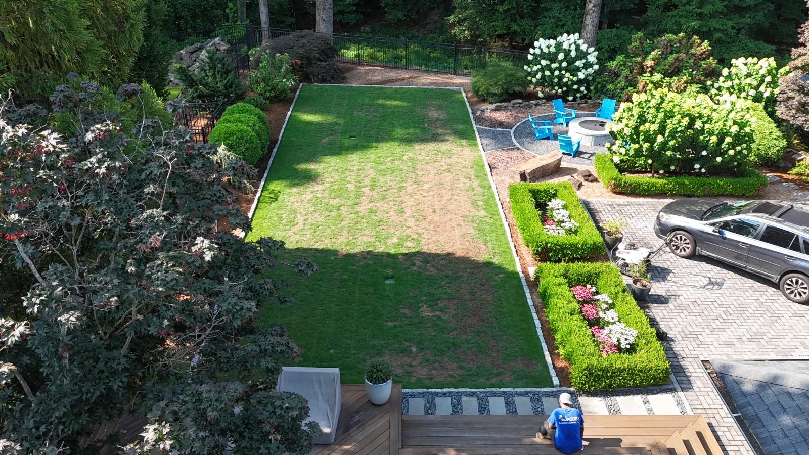 Atlanta lawn after Jacobs Turf treatment