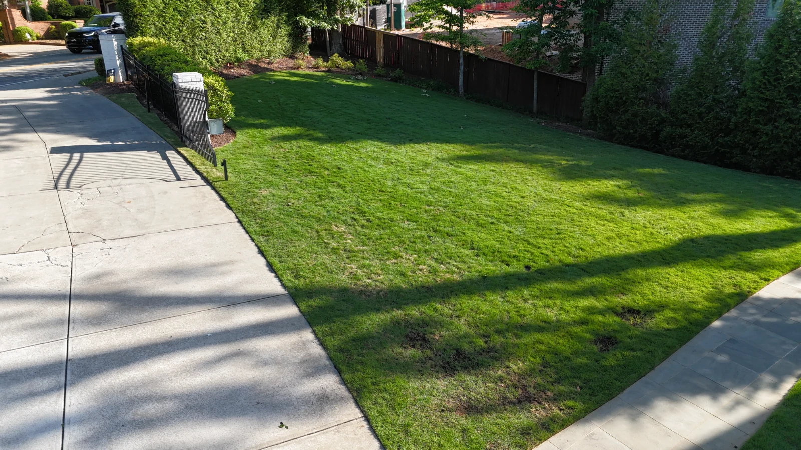 Atlanta lawn after Jacobs Turf treatment